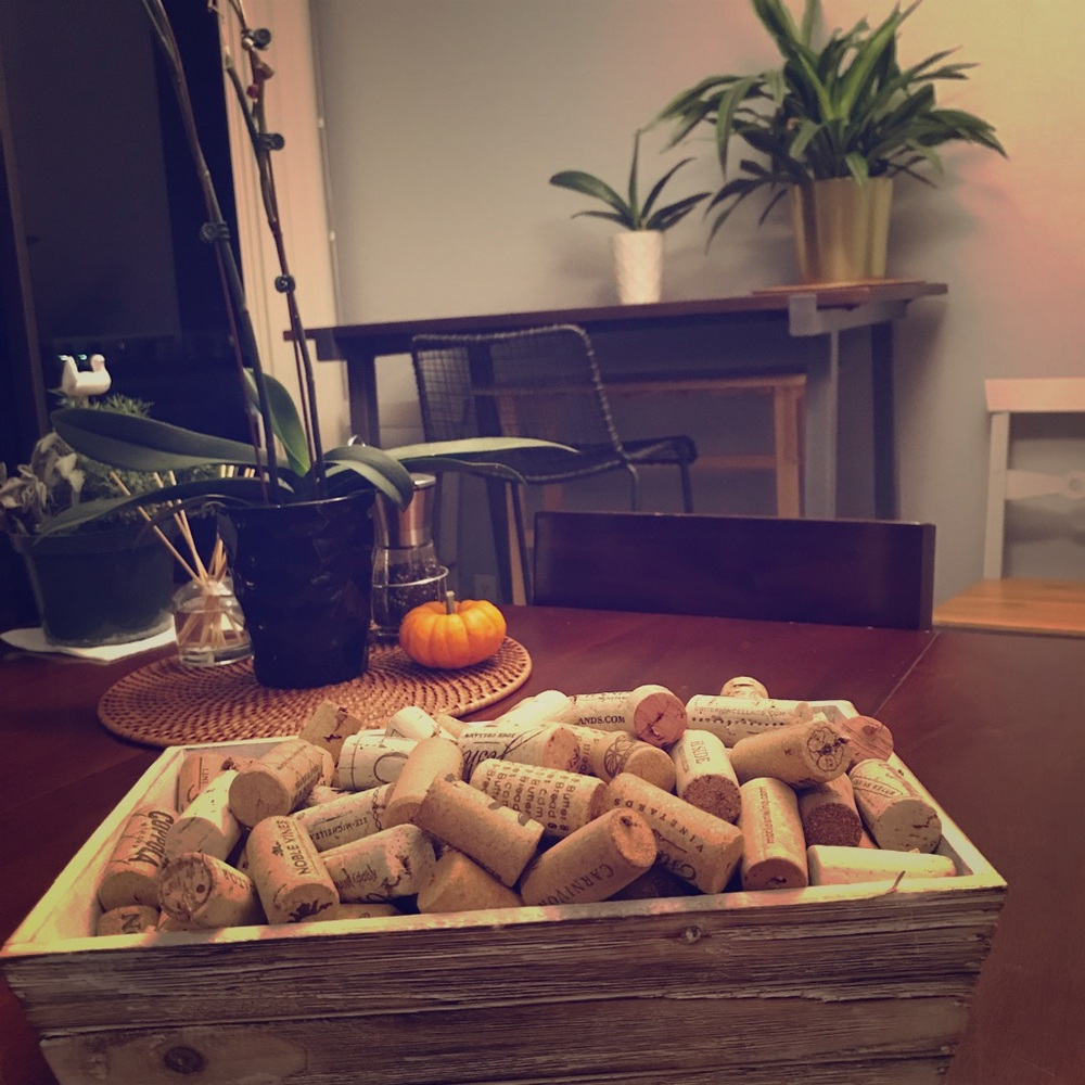 100 wine corks
